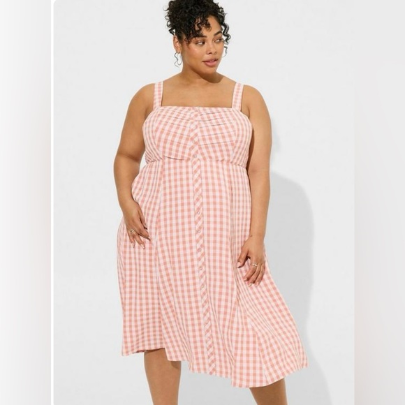 torrid Dresses & Skirts - Torrid Plaid Midi Dress